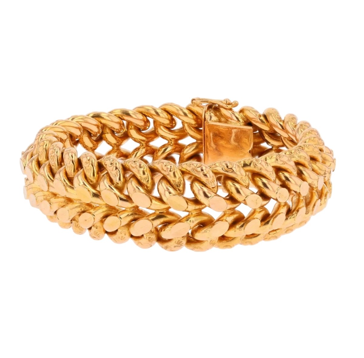 Bracelet Maille en or rose - Castafiore