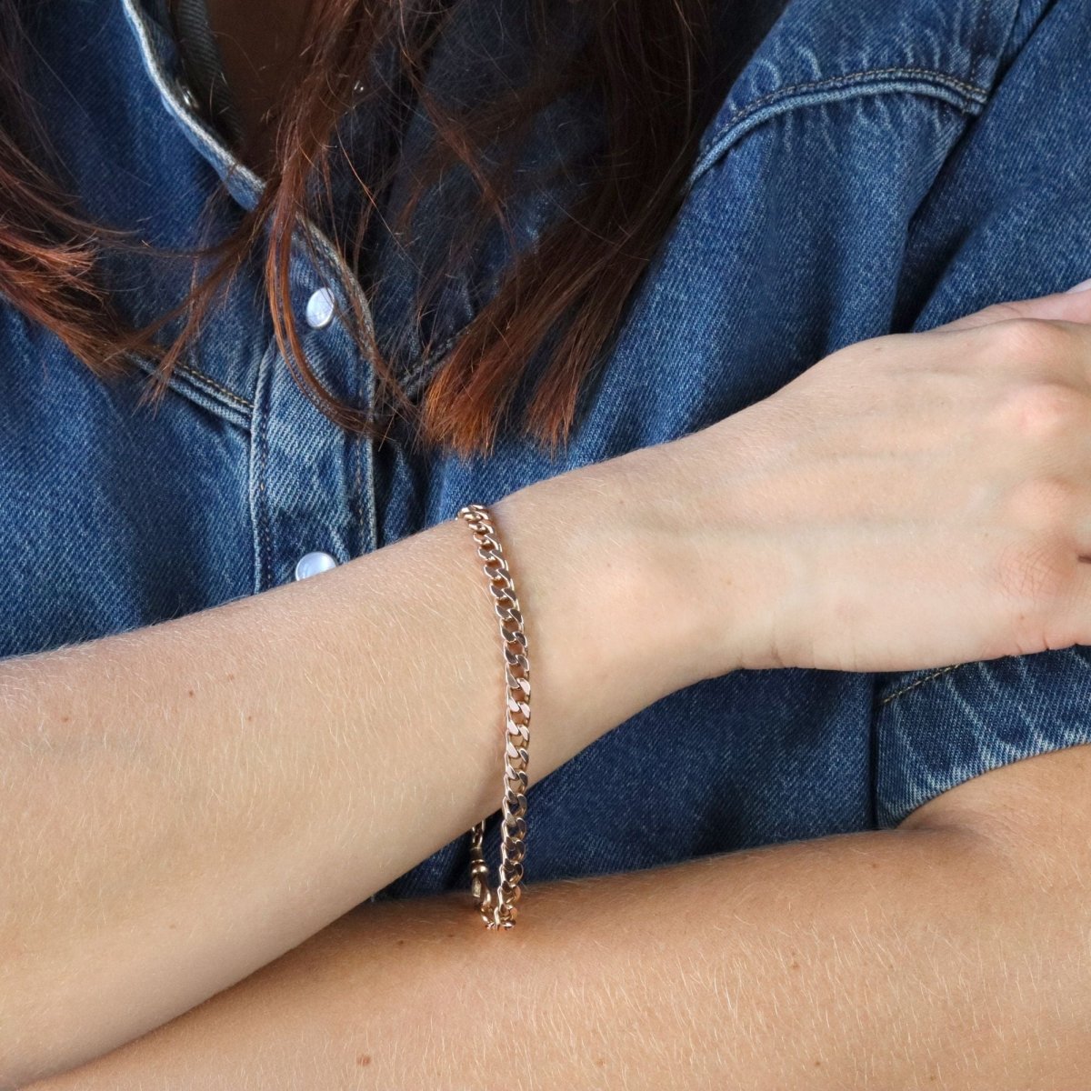 Bracelet Maille en or rose - Castafiore