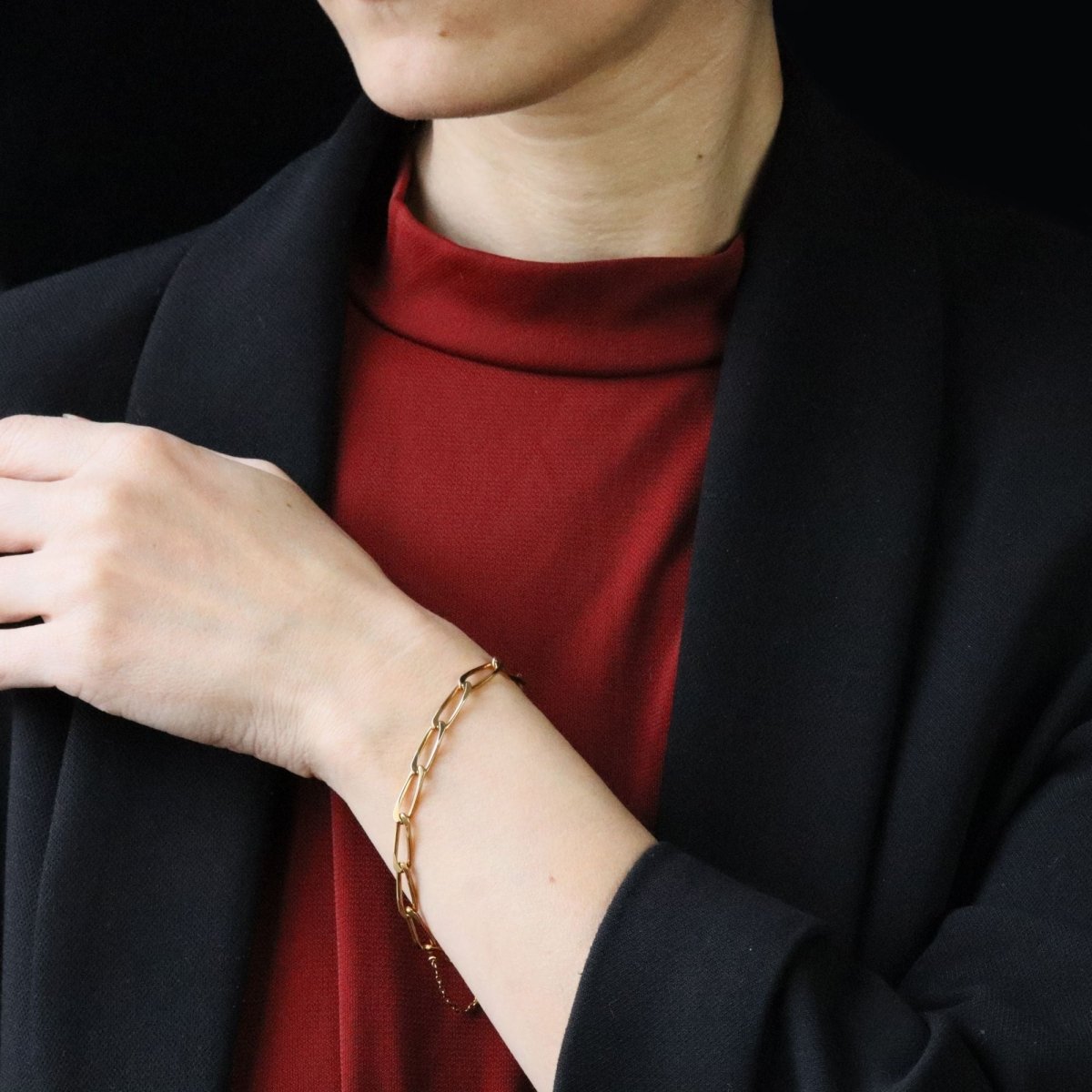 Bracelet Maille en or rose - Castafiore