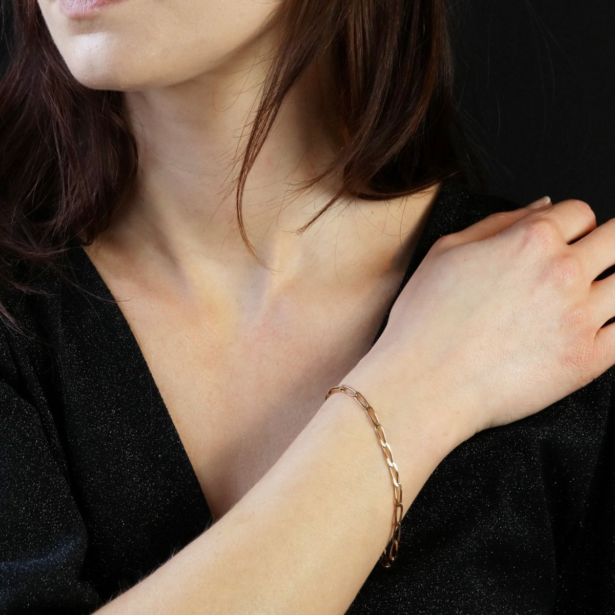 Bracelet Maille en or rose - Castafiore