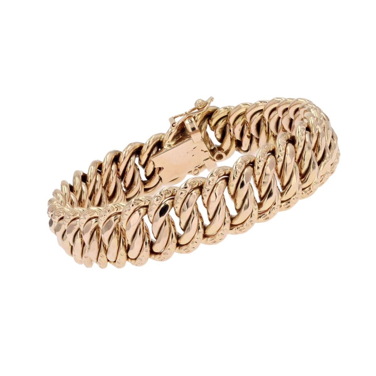 Bracelet Maille en or rose - Castafiore