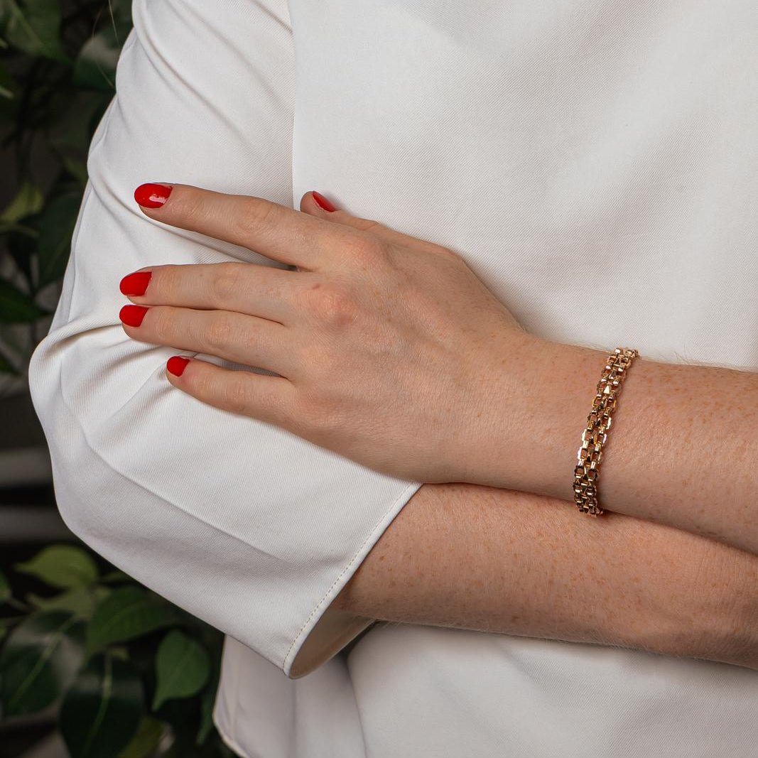 Bracelet Maille en or rose - Castafiore