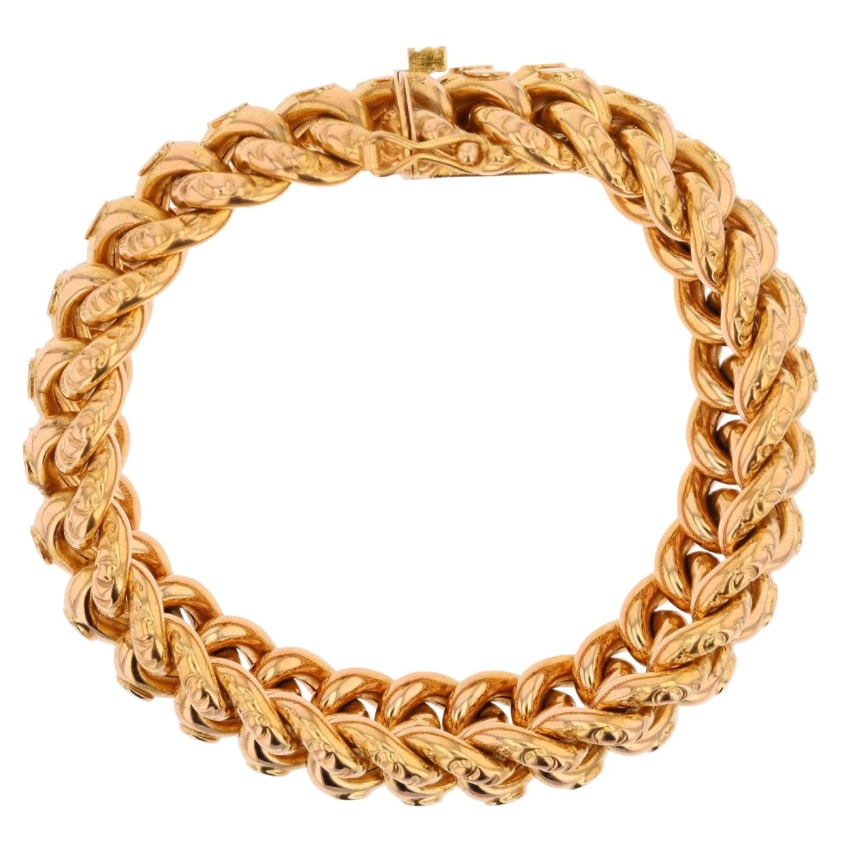 Bracelet Maille en or rose - Castafiore