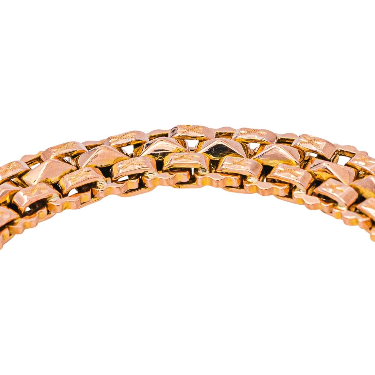 Bracelet Maille en or rose - Castafiore