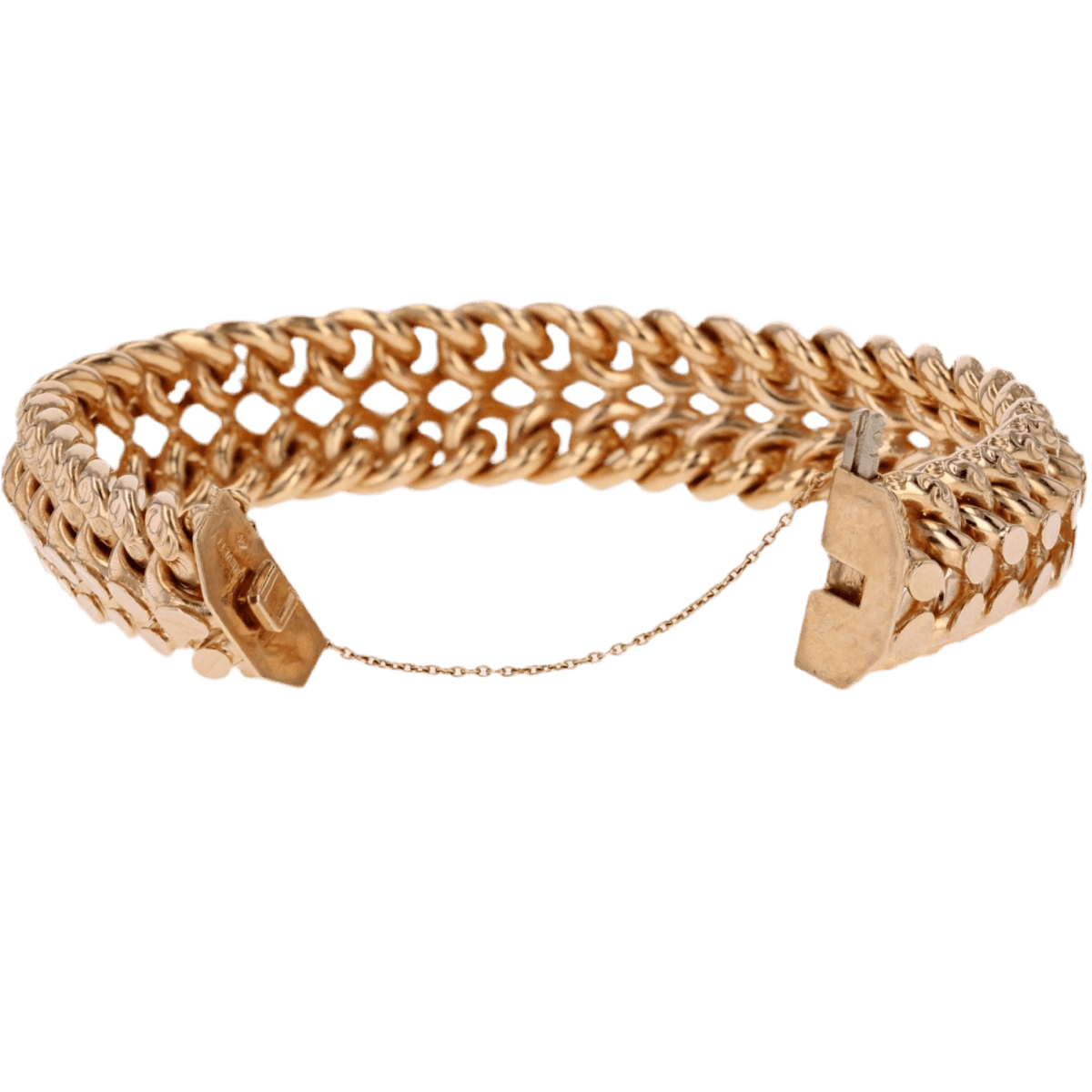 Bracelet Maille en or rose - Castafiore