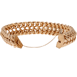 Bracelet Maille en or rose - Castafiore