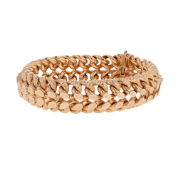 Bracelet Maille en or rose - Castafiore