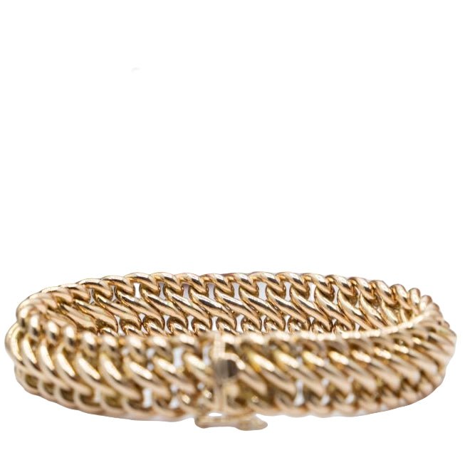 Bracelet Maille en or rose - Castafiore