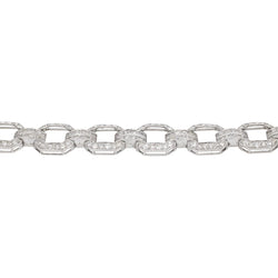 Bracelet Maille en platine et diamants - Castafiore