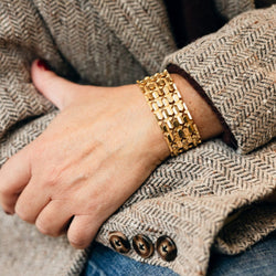 Bracelet Maille FABBRICA OREFICIERA BIFFI en or jaune