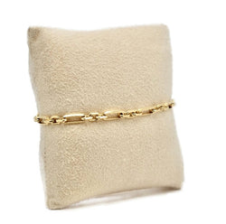 Bracelet maille Figaro en or jaune - Castafiore