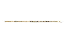 Bracelet maille Figaro en or jaune - Castafiore