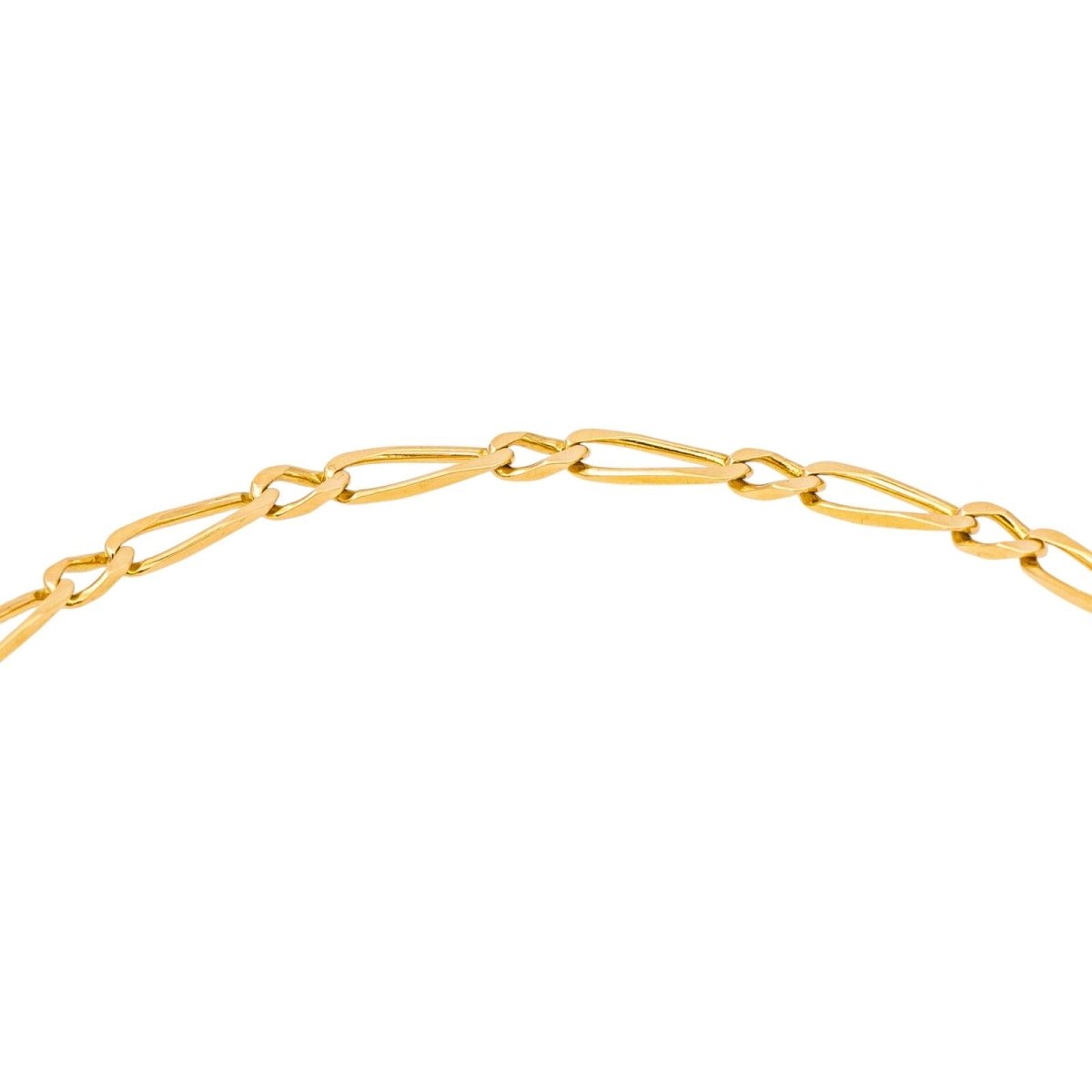 Bracelet Maille figaro Or jaune - Castafiore