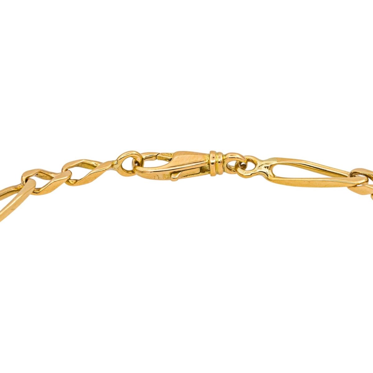 Bracelet Maille figaro Or jaune - Castafiore