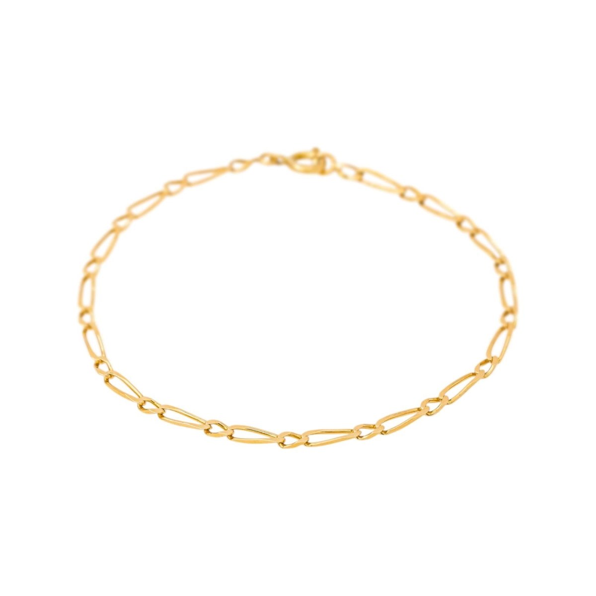 Bracelet Maille figaro Or jaune - Castafiore