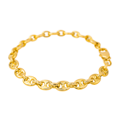 Bracelet Maille FRED en or jaune - Castafiore