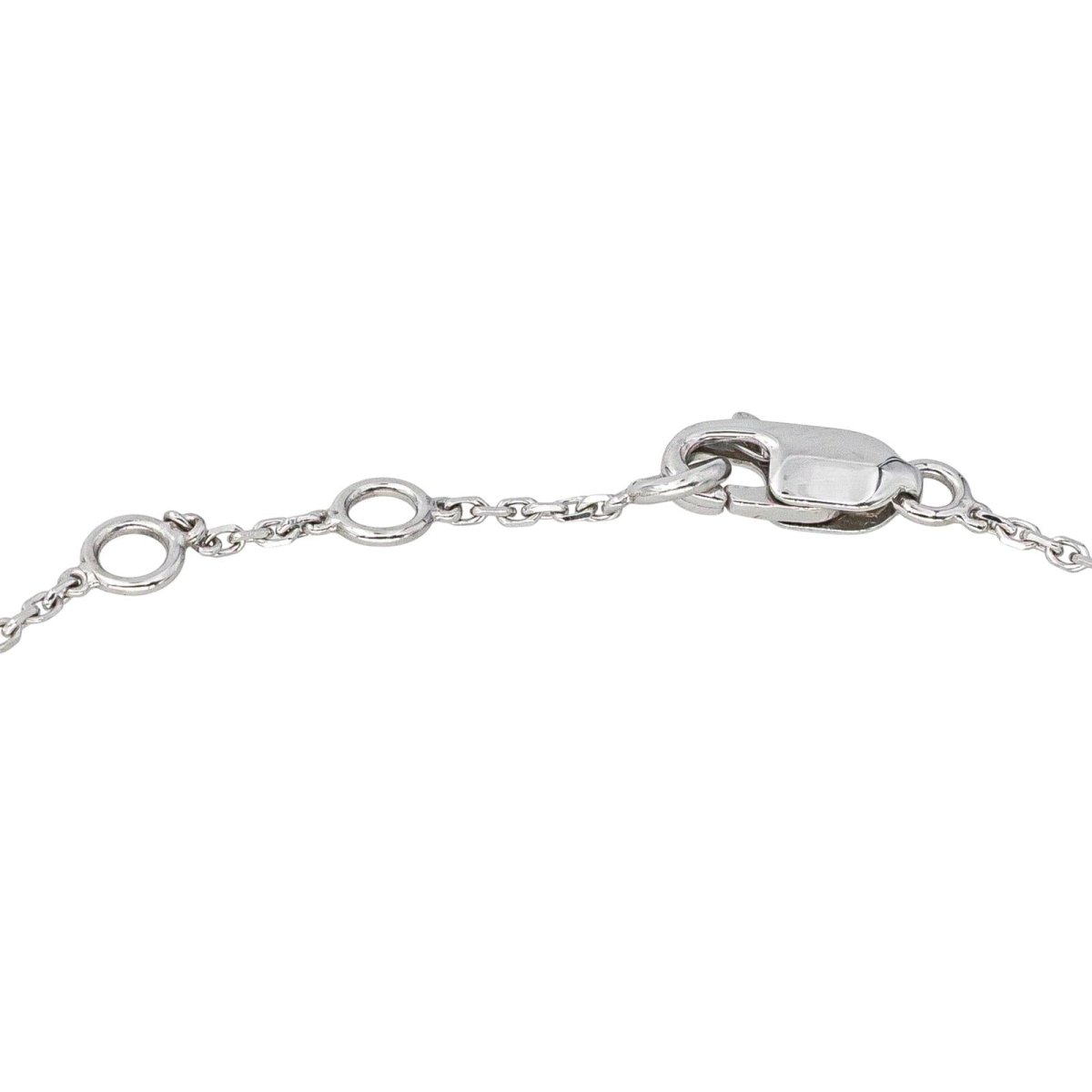 Bracelet Maille FRED "Success" en or blanc et diamants - Castafiore