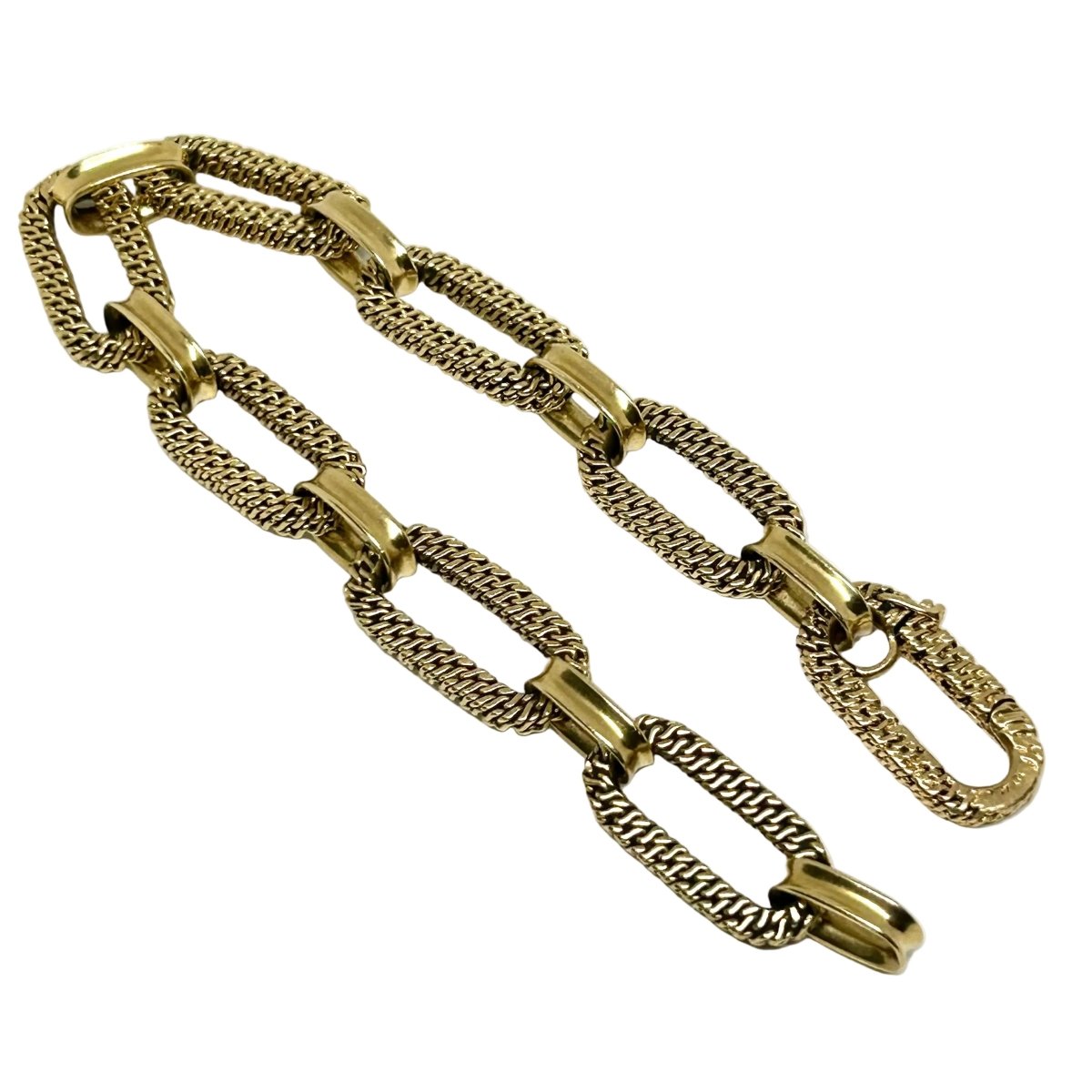 Bracelet Maille GAY FRÈRES en or jaune - Castafiore