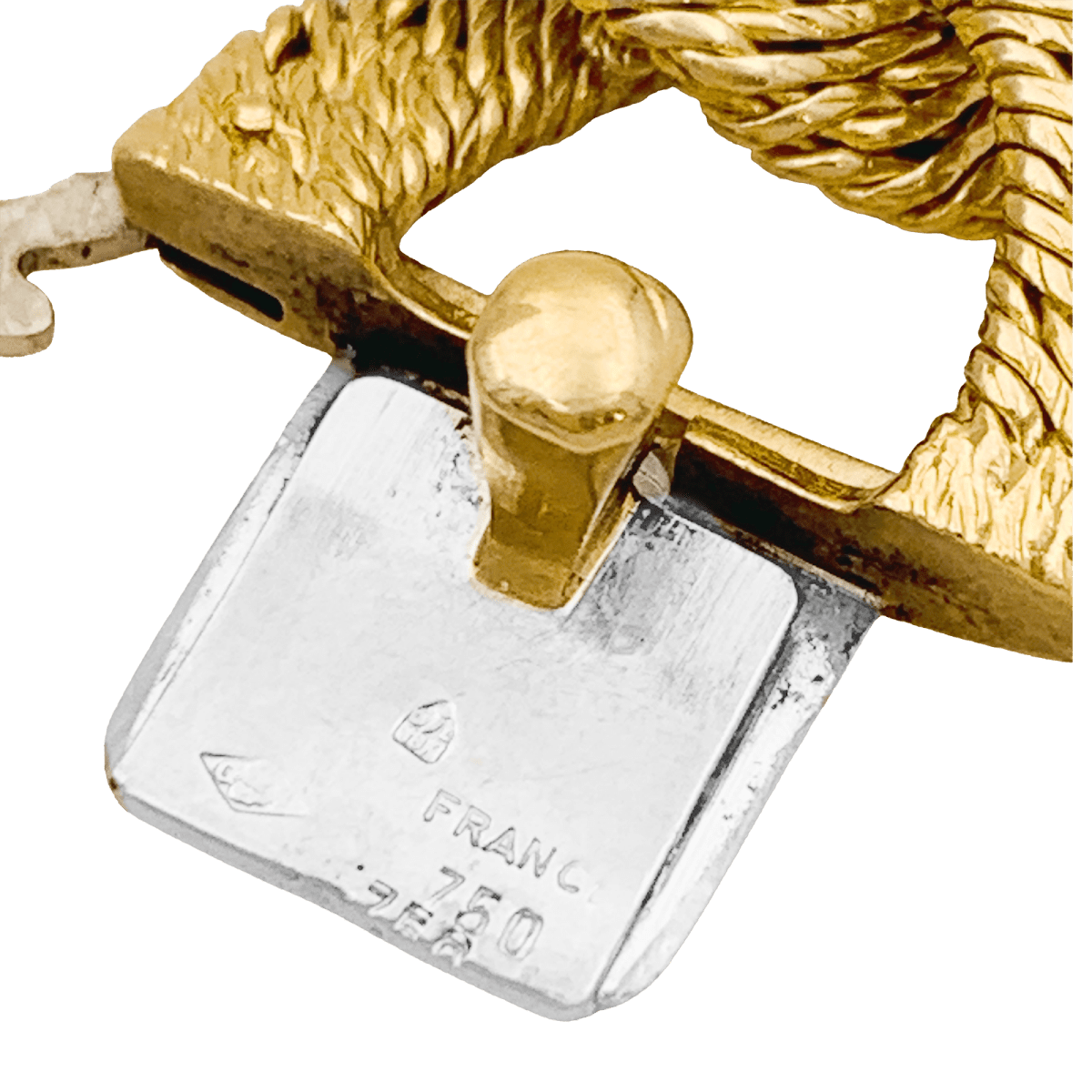 Bracelet Maille GEORGES L'ENFANT en or jaune - Castafiore