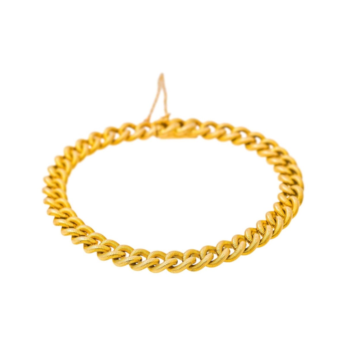 Bracelet Maille gourmette Or jaune - Castafiore