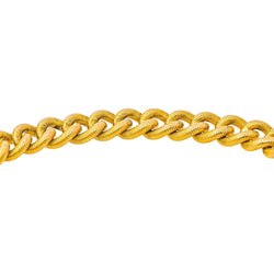 Bracelet Maille gourmette Or jaune - Castafiore