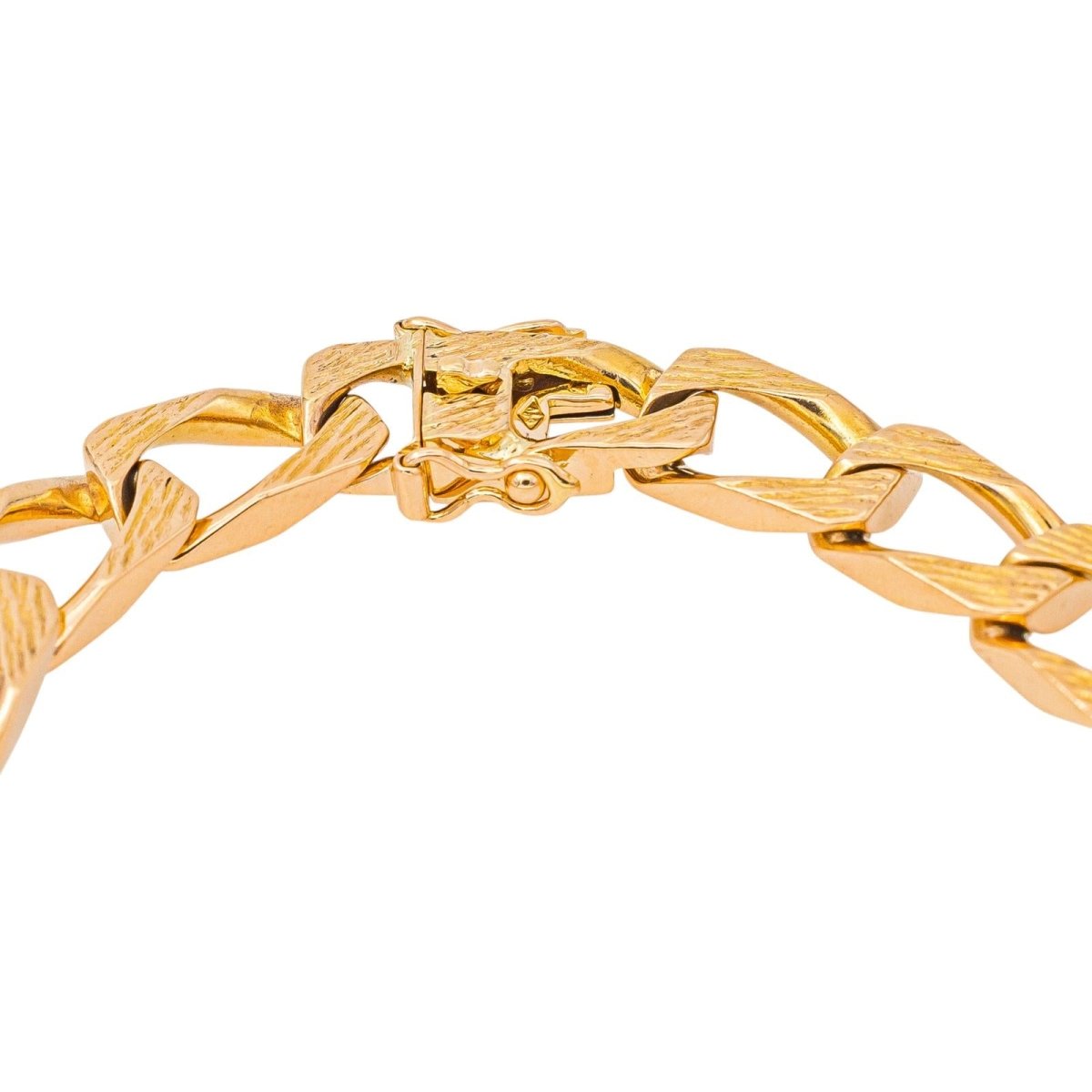 Bracelet Maille gourmette Or rose - Castafiore