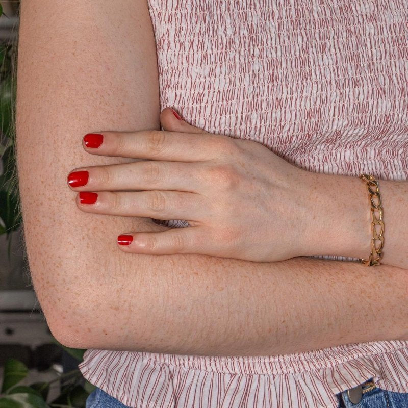 Bracelet Maille gourmette Or rose - Castafiore
