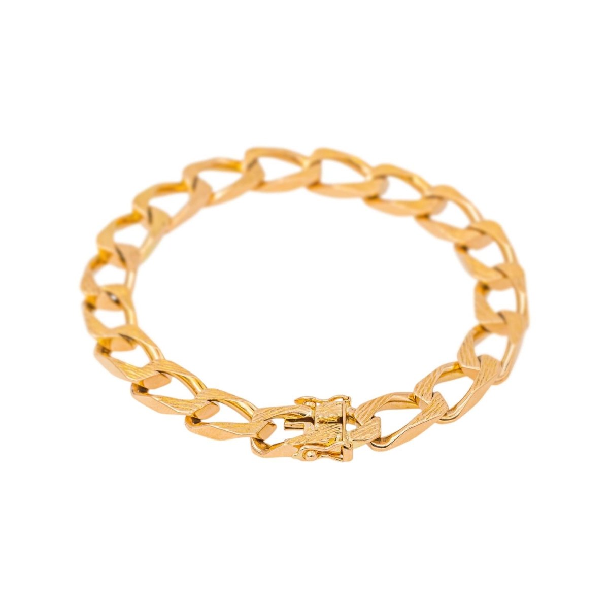 Bracelet Maille gourmette Or rose - Castafiore