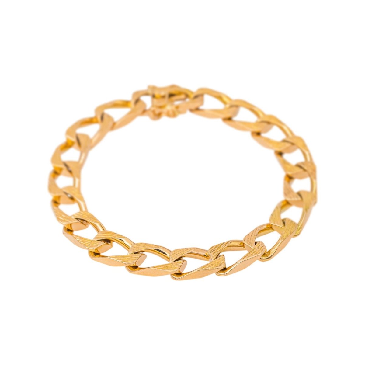 Bracelet Maille gourmette Or rose - Castafiore