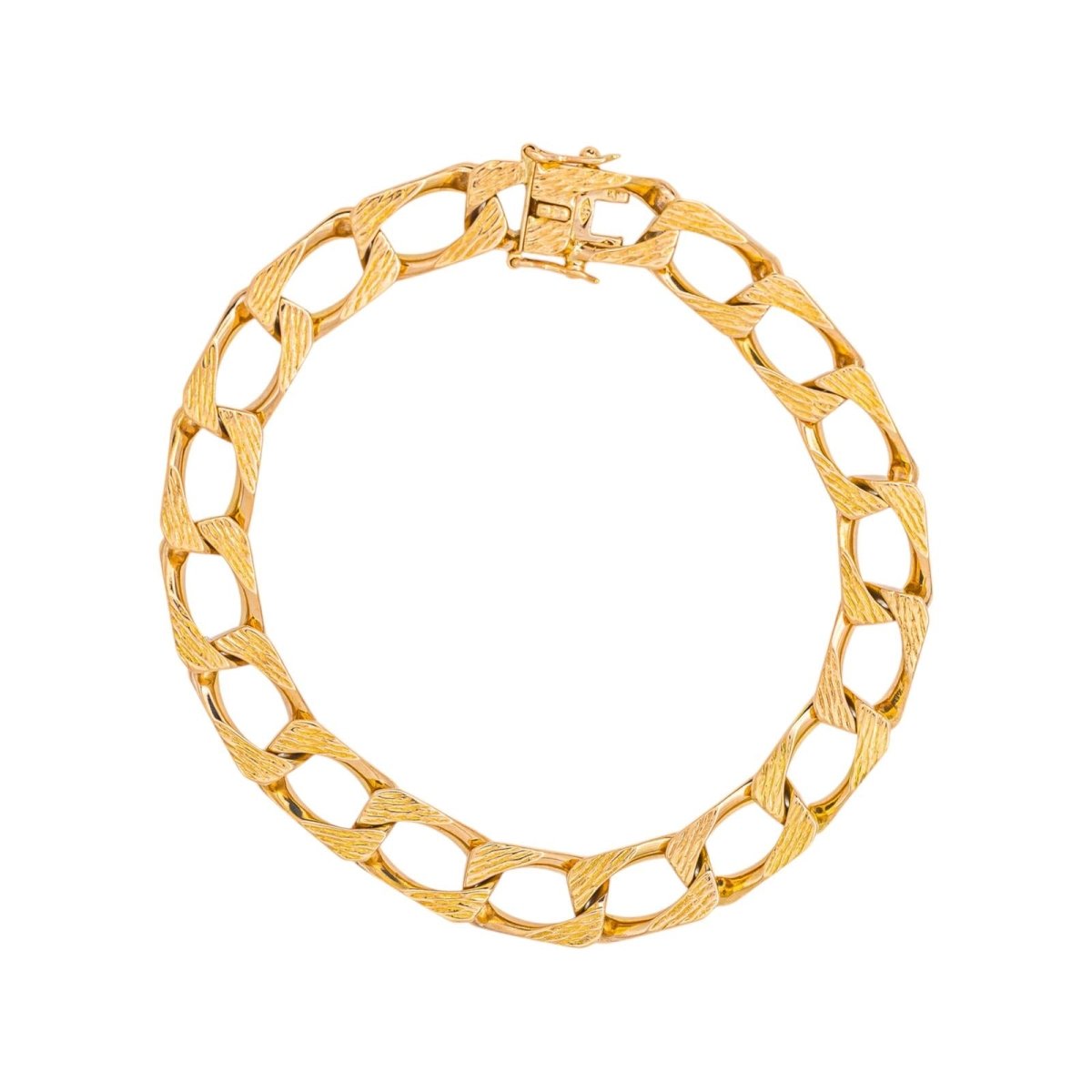 Bracelet Maille gourmette Or rose - Castafiore