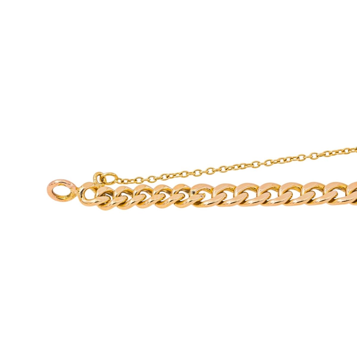 Bracelet Maille gourmette Or rose - Castafiore