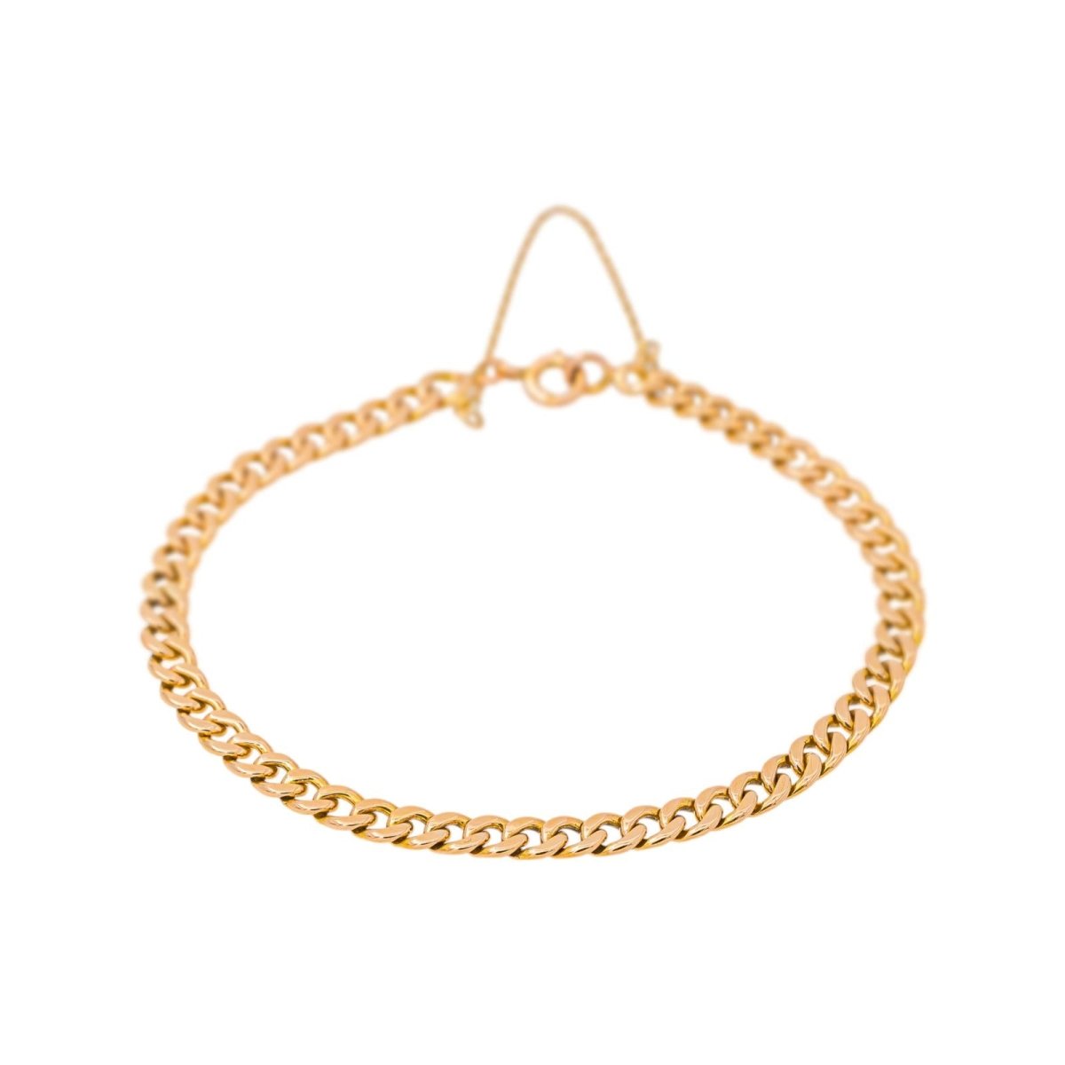 Bracelet Maille gourmette Or rose - Castafiore