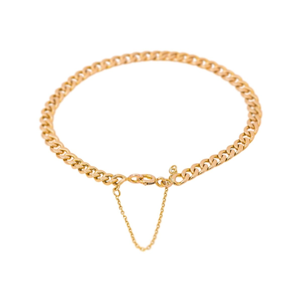 Bracelet Maille gourmette Or rose - Castafiore