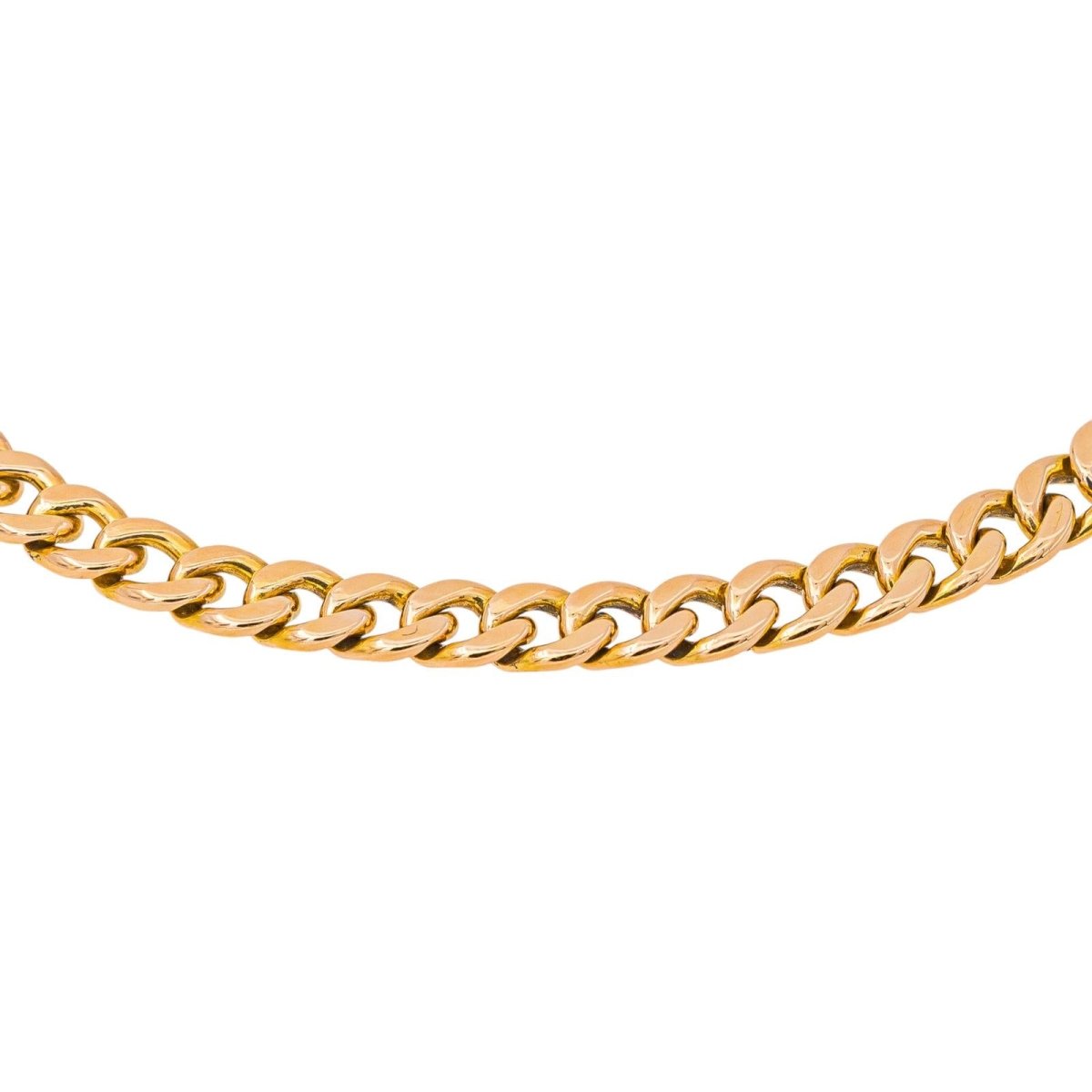 Bracelet Maille gourmette Or rose - Castafiore