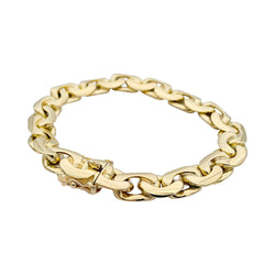 Bracelet maille "Haricot", or jaune - Castafiore