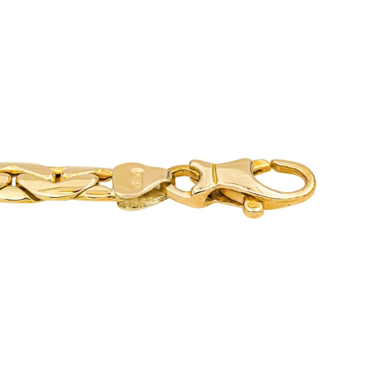 Bracelet Maille haricot Or jaune - Castafiore