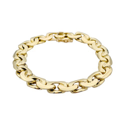 Bracelet maille "Haricot", or jaune - Castafiore