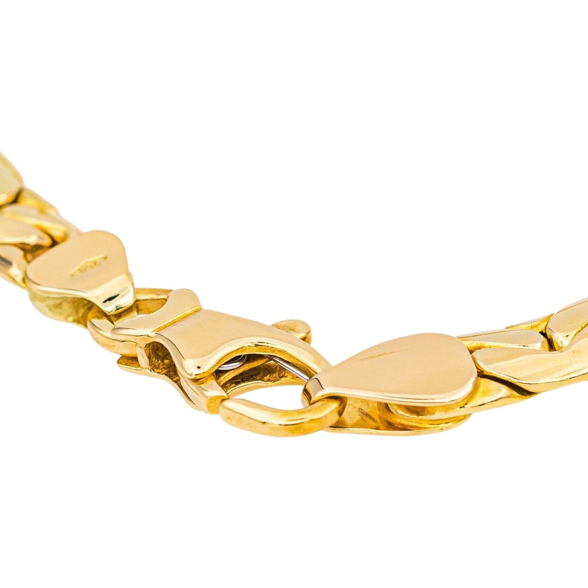 Bracelet Maille haricot Or jaune - Castafiore