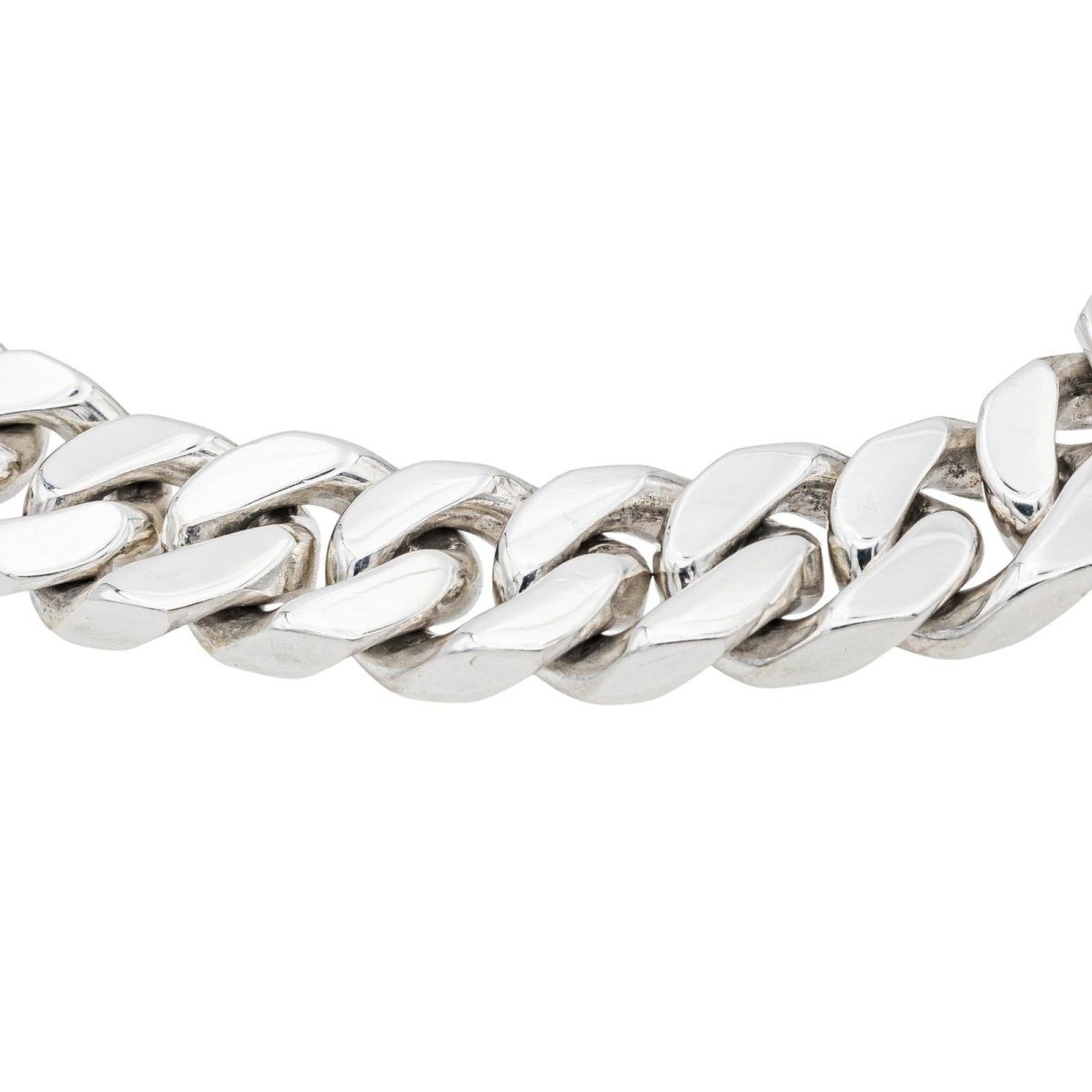 Bracelet Maille HERMÈS "Ceinture" en argent - Castafiore