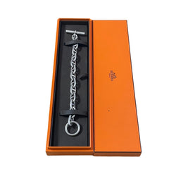 Bracelet Maille HERMÈS "Chaîne d'ancre" en argent - Castafiore