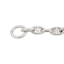 Bracelet Maille HERMÈS "Chaîne d'ancre" en argent - Castafiore