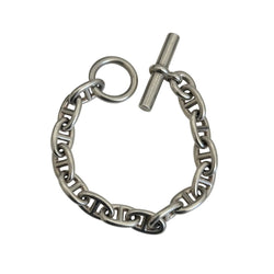 Bracelet Maille HERMÈS "Chaîne d'ancre" PM en argent - Castafiore
