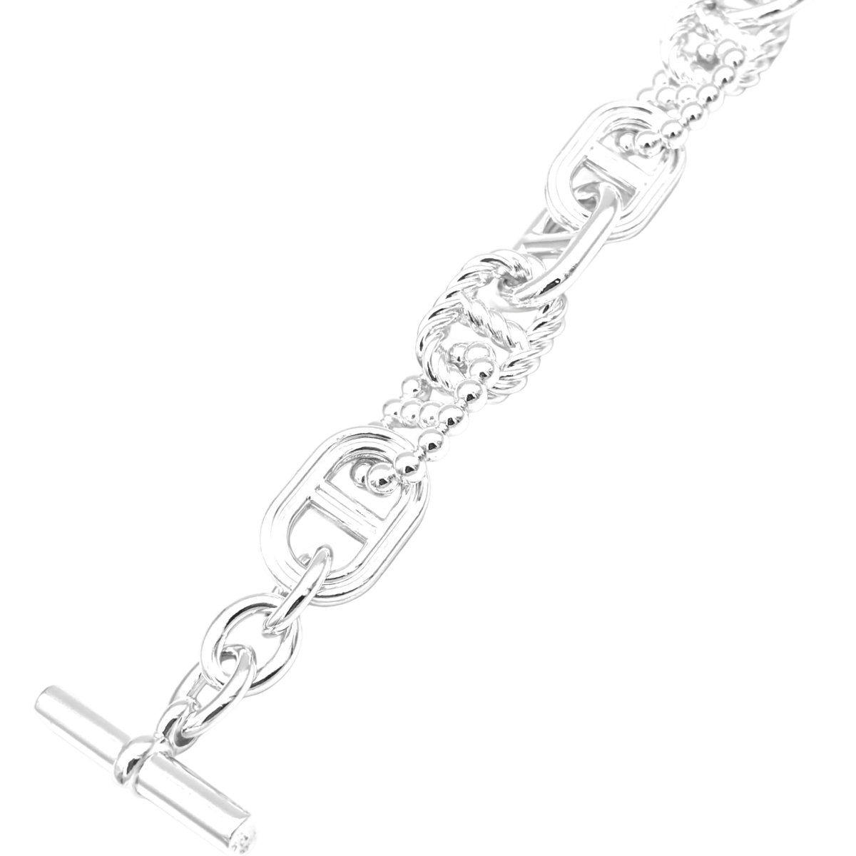 Bracelet Maille HERMÈS "Parade" en argent - Castafiore