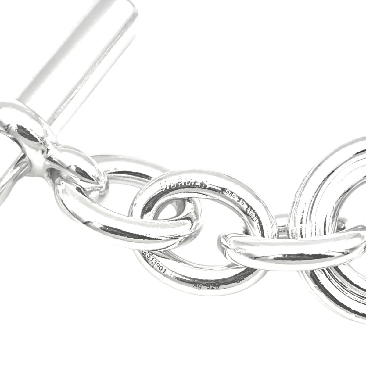 Bracelet Maille HERMÈS "Parade" en argent - Castafiore