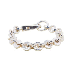 Bracelet Maille HERMÈS "Voltige" en argent - Castafiore
