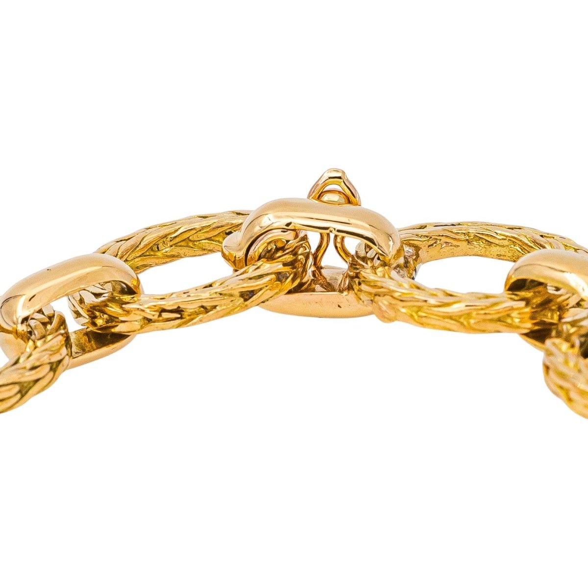 Bracelet Maille jaseron Or jaune - Castafiore