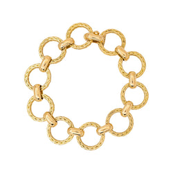 Bracelet Maille jaseron Or jaune - Castafiore