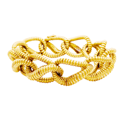 Bracelet Maille MELLERIO en or jaune - Castafiore
