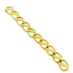 Bracelet Maille MELLERIO en or jaune - Castafiore