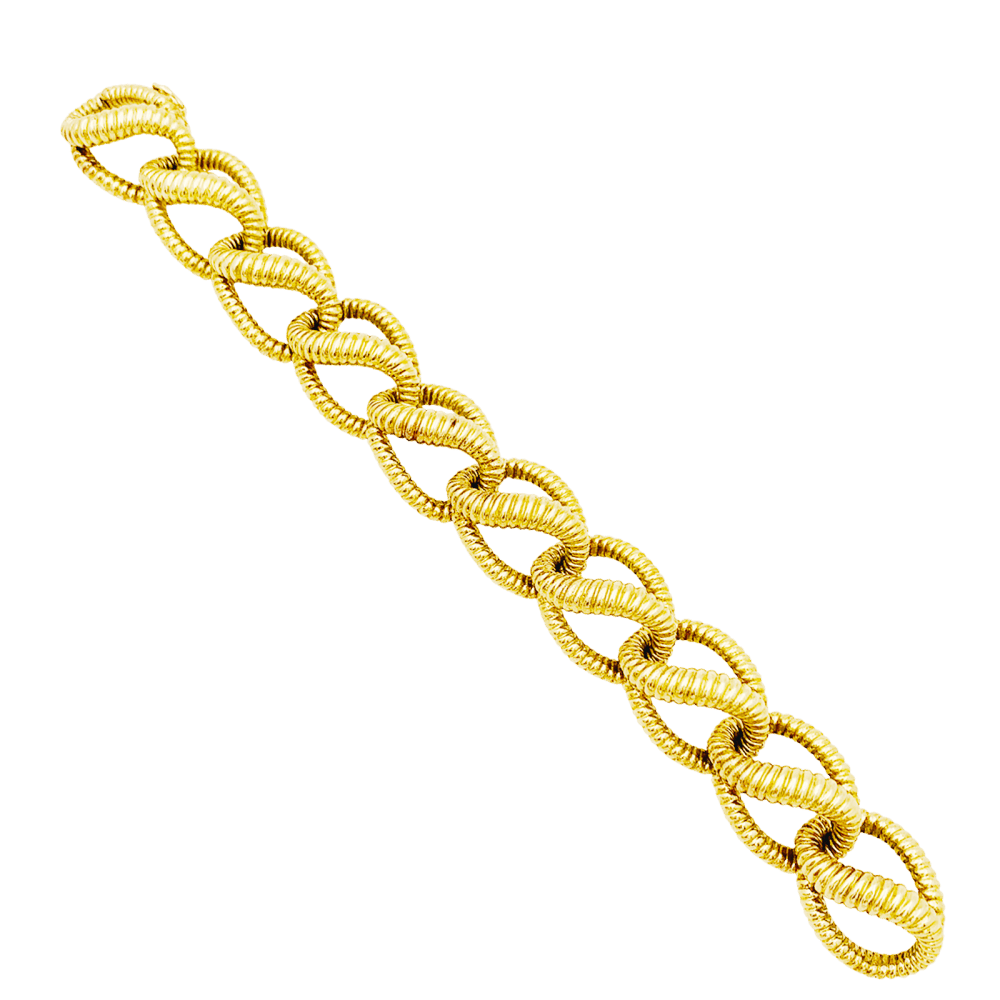 Bracelet Maille MELLERIO en or jaune - Castafiore